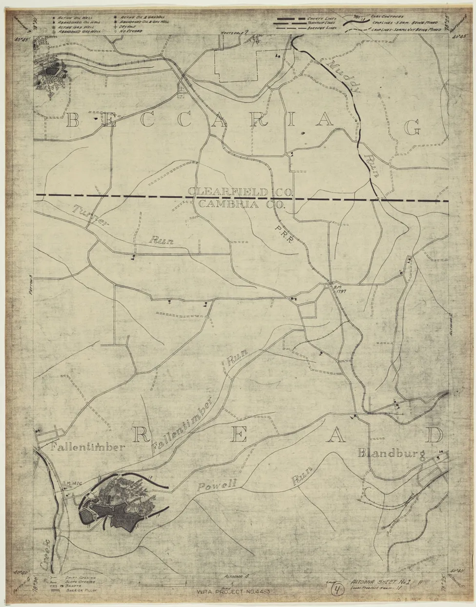 Altoona geological map