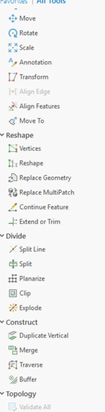 Geometry editing