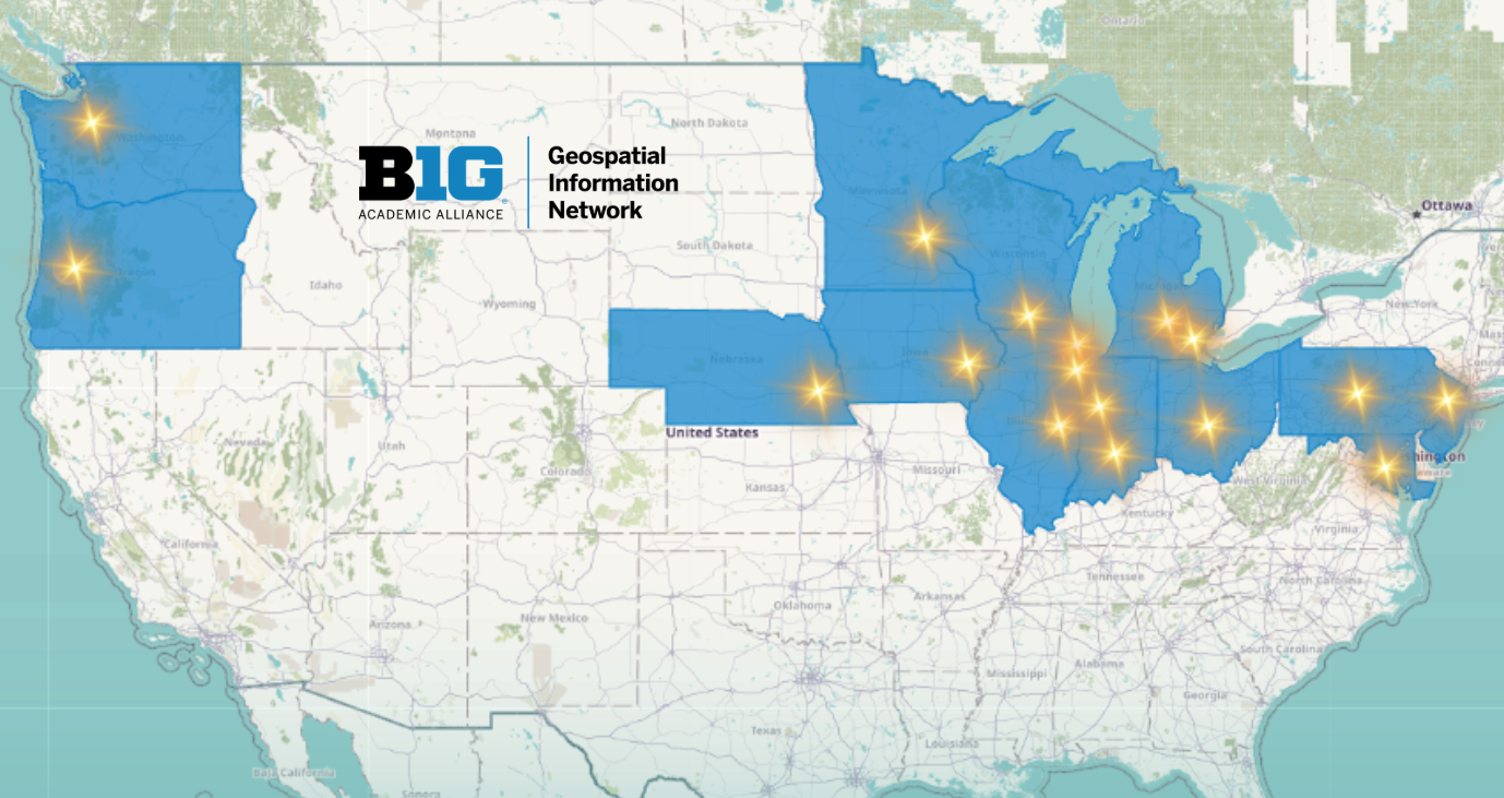 BTAA-GIN member map
