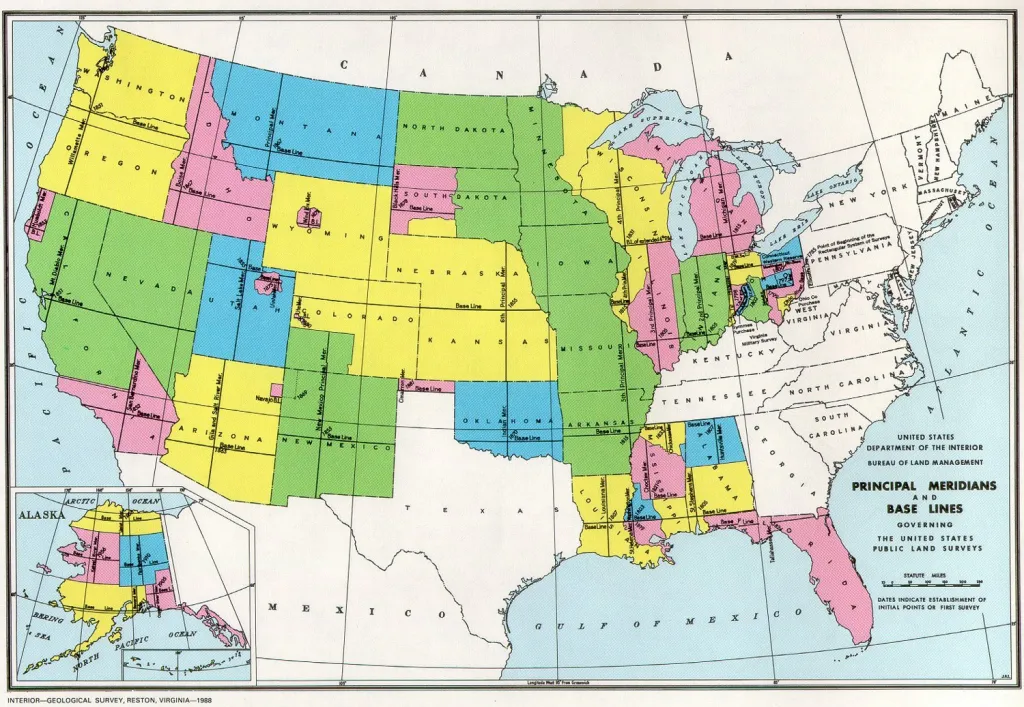 Wisconsin plat and field notes
